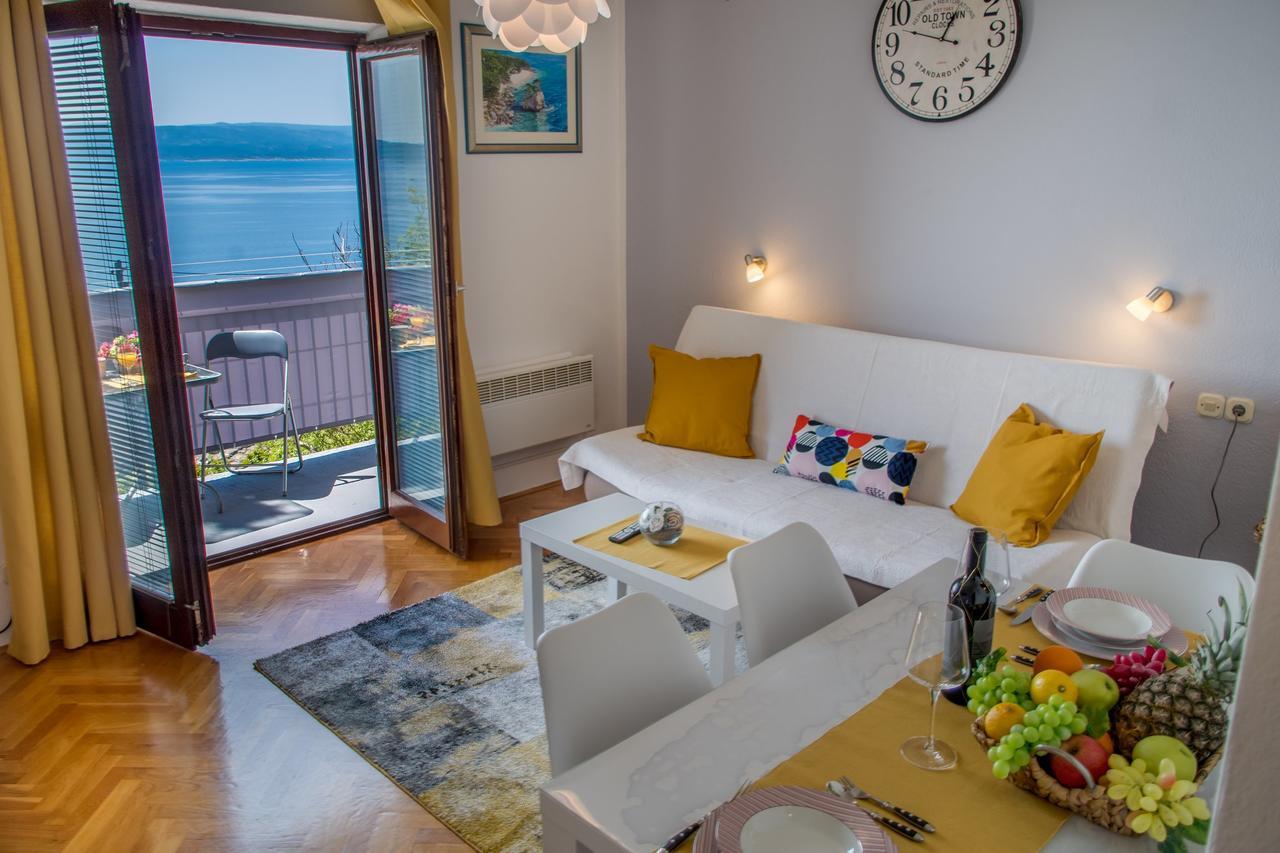 Seaview Apartment Slavica Брела Екстериор снимка