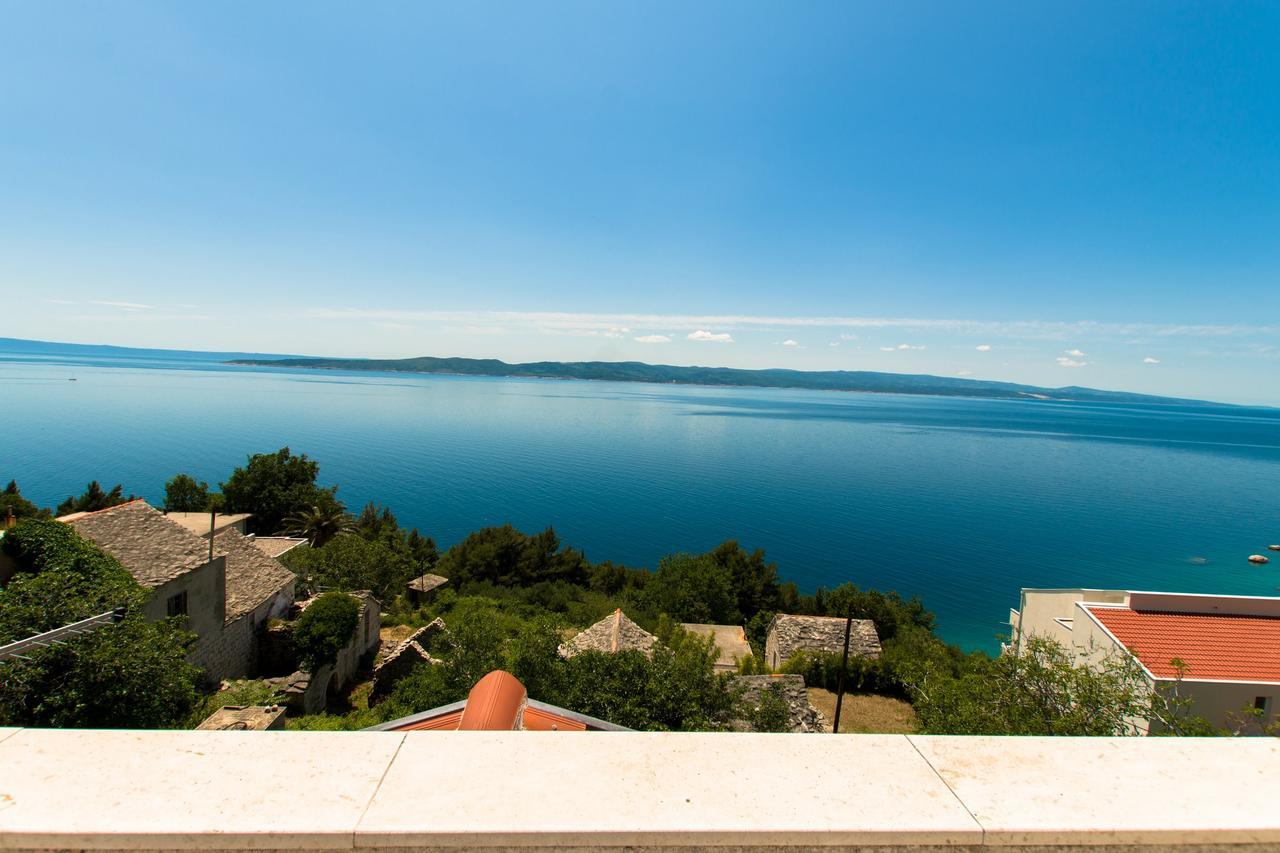 Seaview Apartment Slavica Брела Екстериор снимка